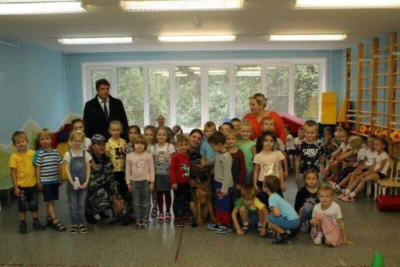 Член Общественного совета при УВД по ВАО Андрей Тимонин совместно с сотрудниками ЦКС УВД по ВАО посетил детский сад № 837
