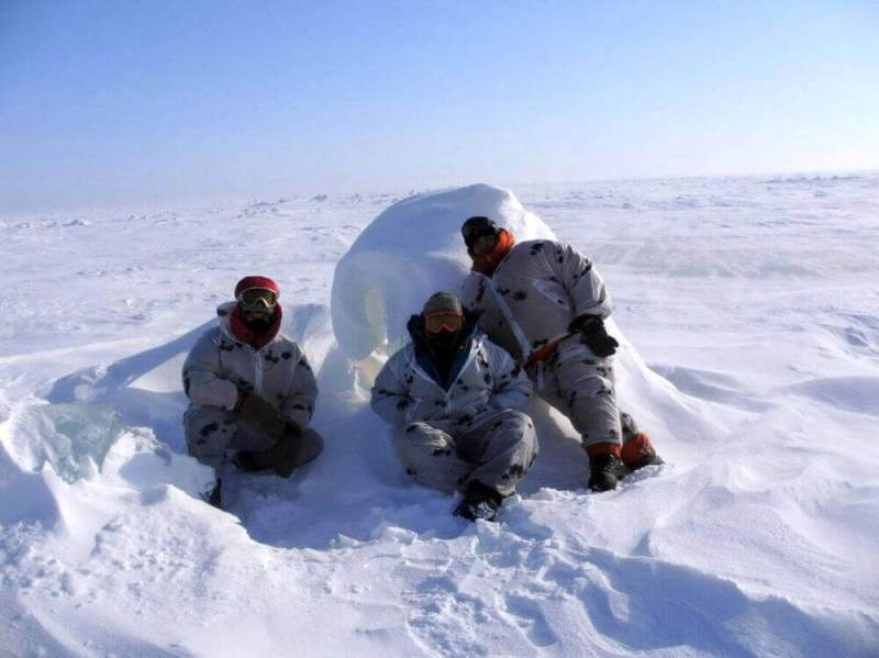 На снегоходах в Арктику!
