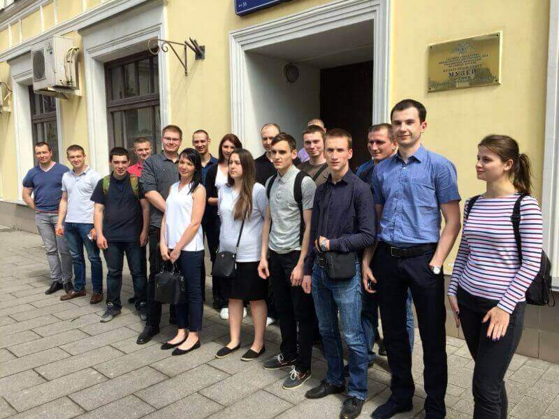 Молодые полицейские УВД по ЮВАО посетили Музей истории органов внутренних дел г. Москвы 