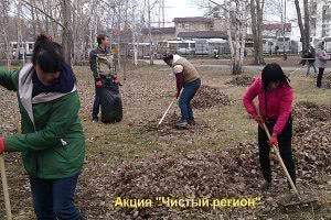 Служба занятости населения Тюменской области проводит акцию «Чистый регион»