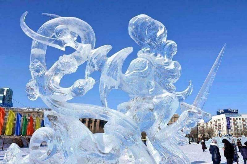 Почти 50 ледовых и снежных фигур украсят площадь Ленина в Хабаровске предстоящей зимой