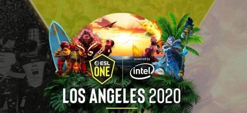 Киберспортивный турнир ESL One Los Angeles 2020 по Дота 2 идет в режиме реального времени
