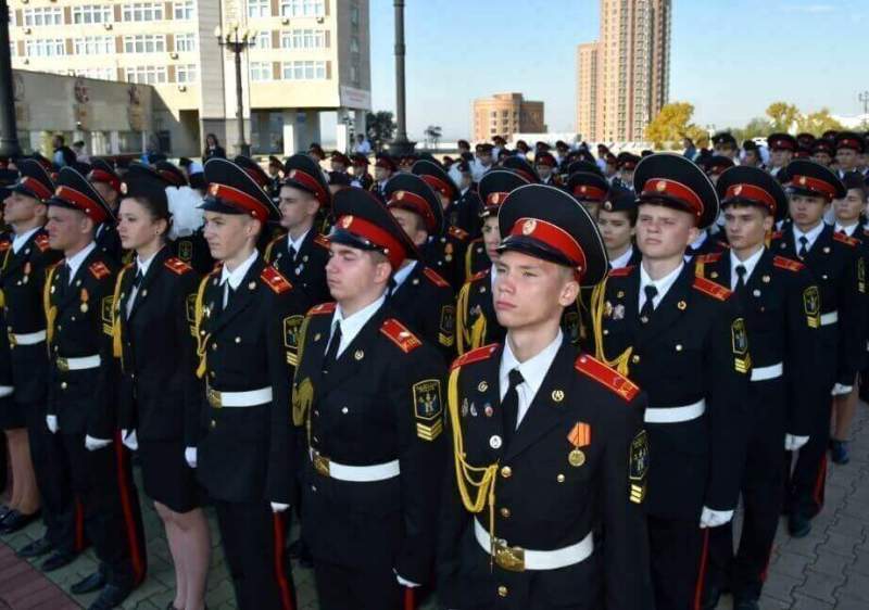 Число кадетских классов в Хабаровском крае возросло в несколько раз