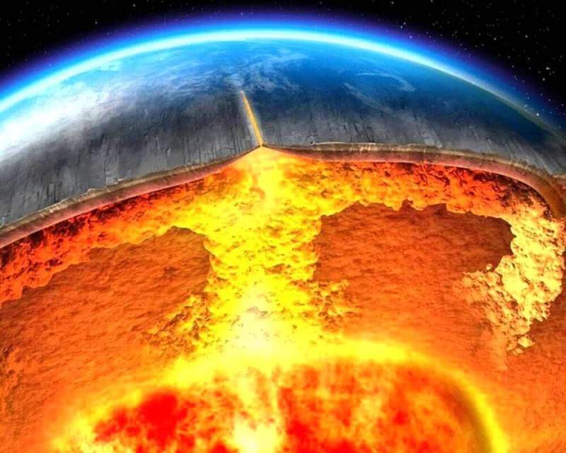 Гораздо горячее: ученые вновь исследовали мантию нашей планеты