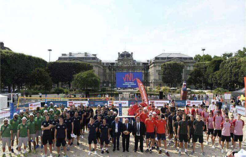 В финальном раунде первого розыгрыша волейбольной Лиги наций FIVB сыграют шесть сборных
