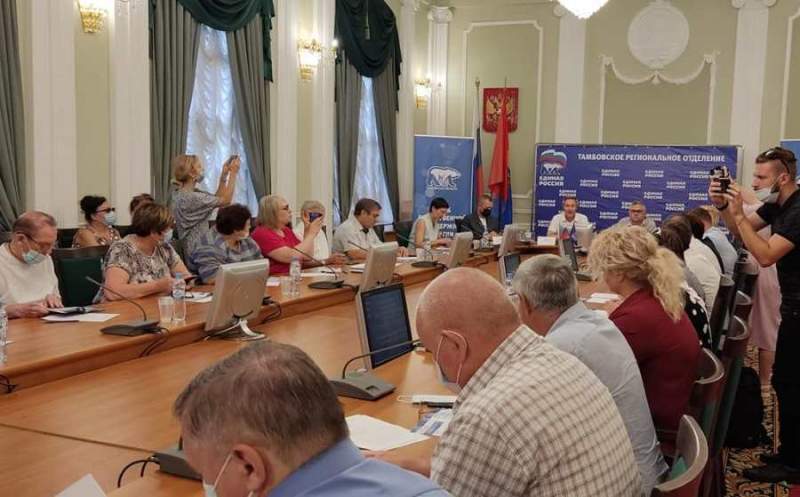 Тамбовские эксперты внесли предложения в Народную программу «Единой России»