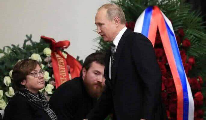 Путин приехал в Санкт-Петербург на прощание с Вербицкой