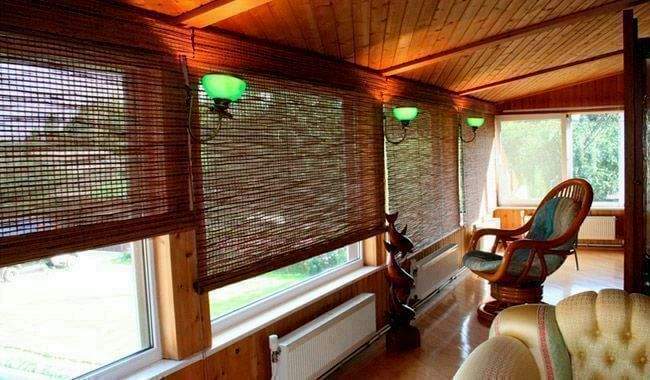 Бамбуковые шторы – стильный элемент любого помещения