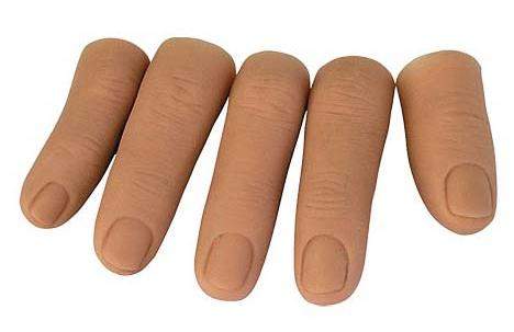 Косметические протезы для пальцев рук