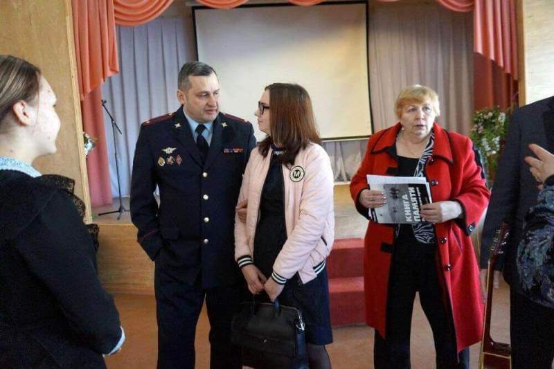 Общественный  совет, полиция Надеждинского района совместно с  клубом «Ветеран»  провели уроки мужества в школах района
