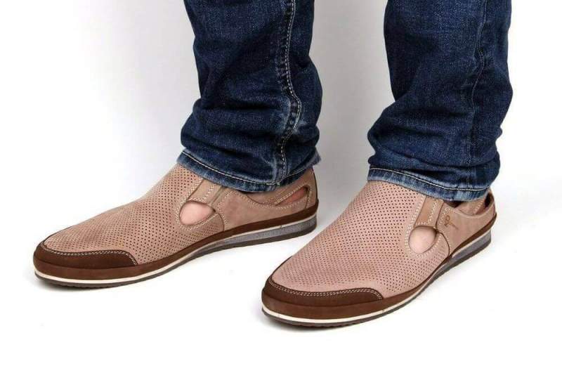 Лучший материал для мужских летних туфель