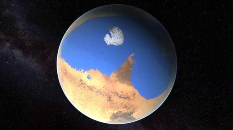 На Марсе нашли воду