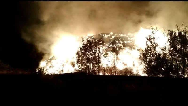Крупный пожар на токсичной свалке, или Куда смотрит руководство «МБПО-2»
