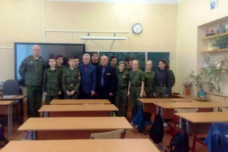 Совет ветеранов УВД Зеленограда провел урок мужества для школьников
