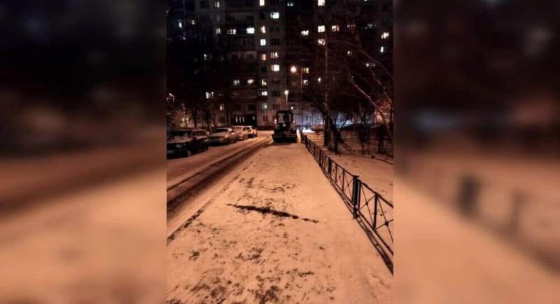 Уборка снега в Петербурге продолжится в ночное время