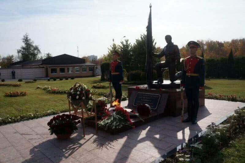 В ЮВАО открыли памятник сотрудникам, погибшим при исполнении служебного долга