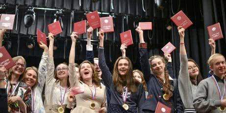 55% наград выиграли москвичи на Всероссийской олимпиаде школьников