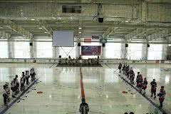 На ледовой арене «Таймыр» состоялся турнир по хоккею с шайбой, посвященный 75-летию обороны Диксона и 350-летию Дудинки