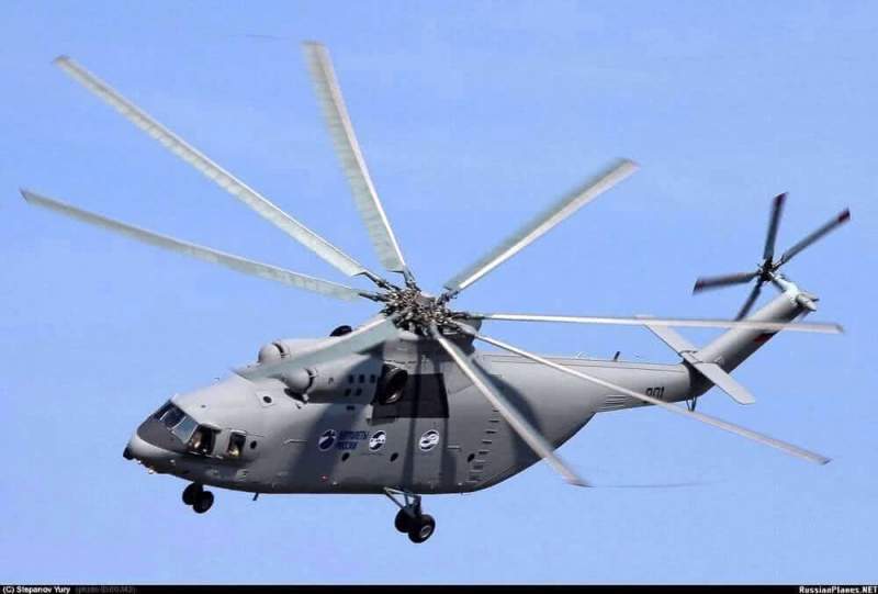 В Нелькан Хабаровского края вылетел вертолет Ми-26 с дизель-генераторами на борту