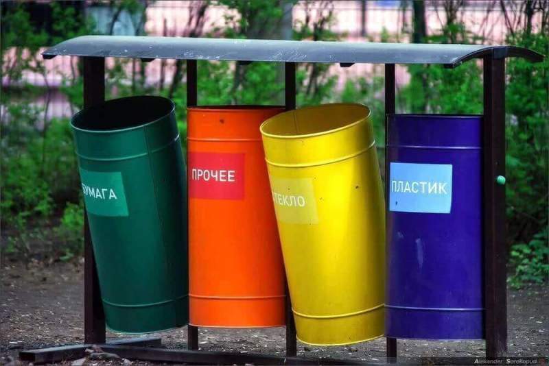 В восьми российских регионах будет введен раздельный сбор мусора