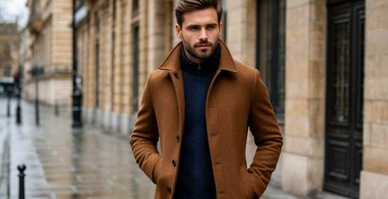 Мужское демисезонное пальто