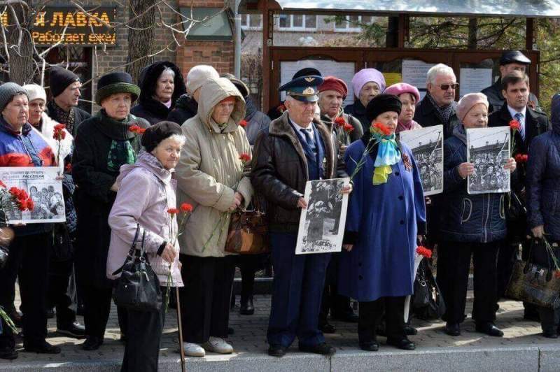 В Хабаровском крае почтили память узников фашистских концлагерей