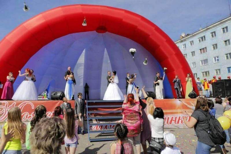На Таймыре растёт количество сыгранных свадеб