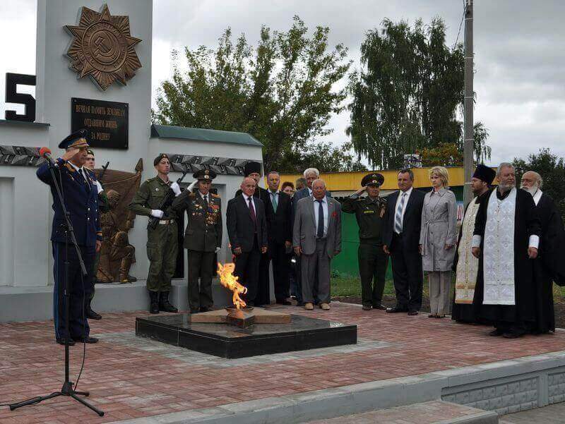 В Тамбовской области открыли очередной мемориала памяти воинам, погибшим в годы войны