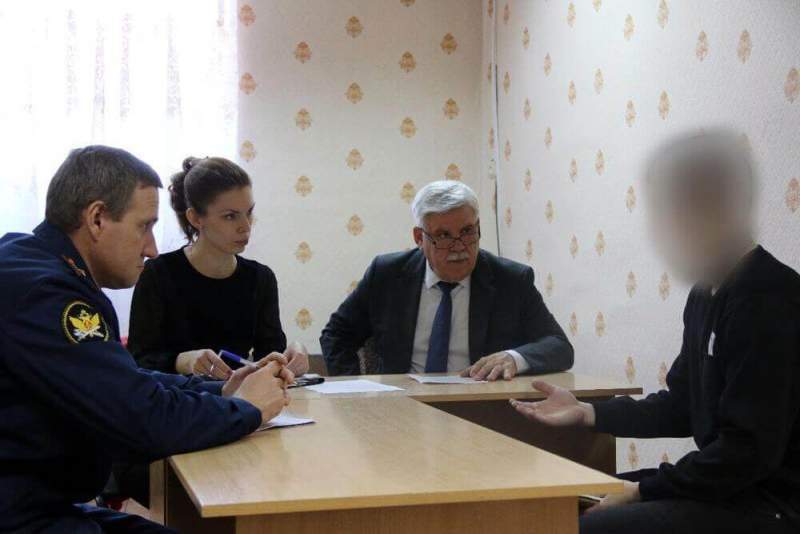 Следственный изолятор №1 посетил уполномоченный по правам человека в Астраханской области
