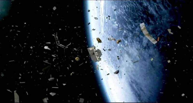 Китайские ученые предлагают использовать лазеры для очистки орбиты Земли от космического мусора