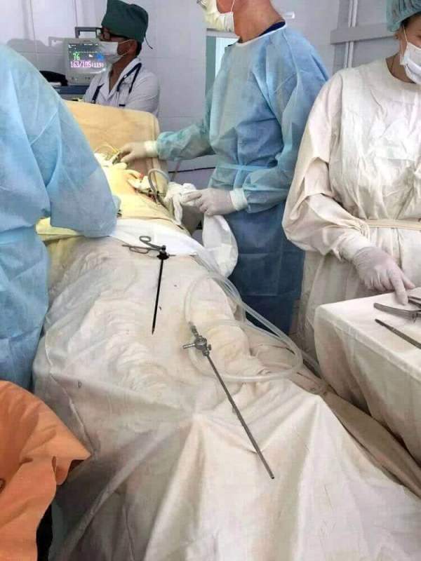 Новое хирургическое оборудование в  больнице Наримановского района