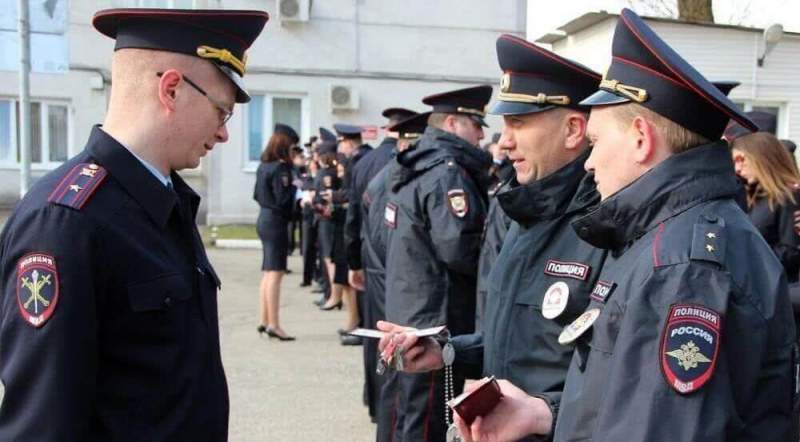Новая полицейская униформа в России