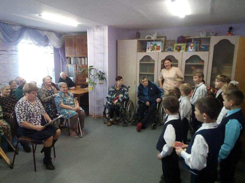 23 февраля в КГБУСО «Хорольский дом-интернат для престарелых и инвалидов» Приморского края