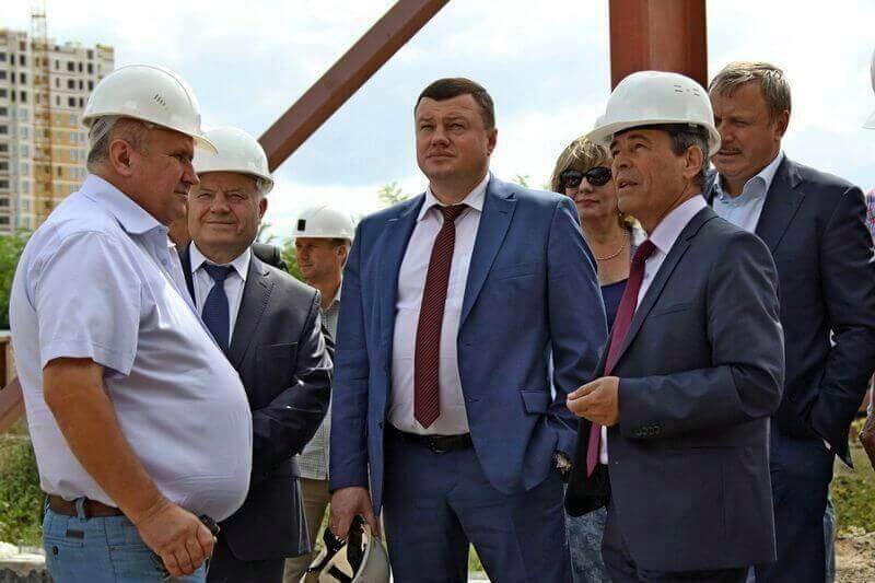 Александр Никитин и Виталий Мутко обсудили завершение строительства Центра единоборств в Тамбове