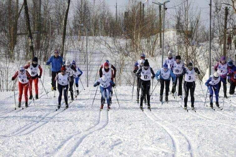 Таймырцы приняли участие в ежегодном спортивном празднике «Марафон здоровья «Лыжня «Норильского Никеля»