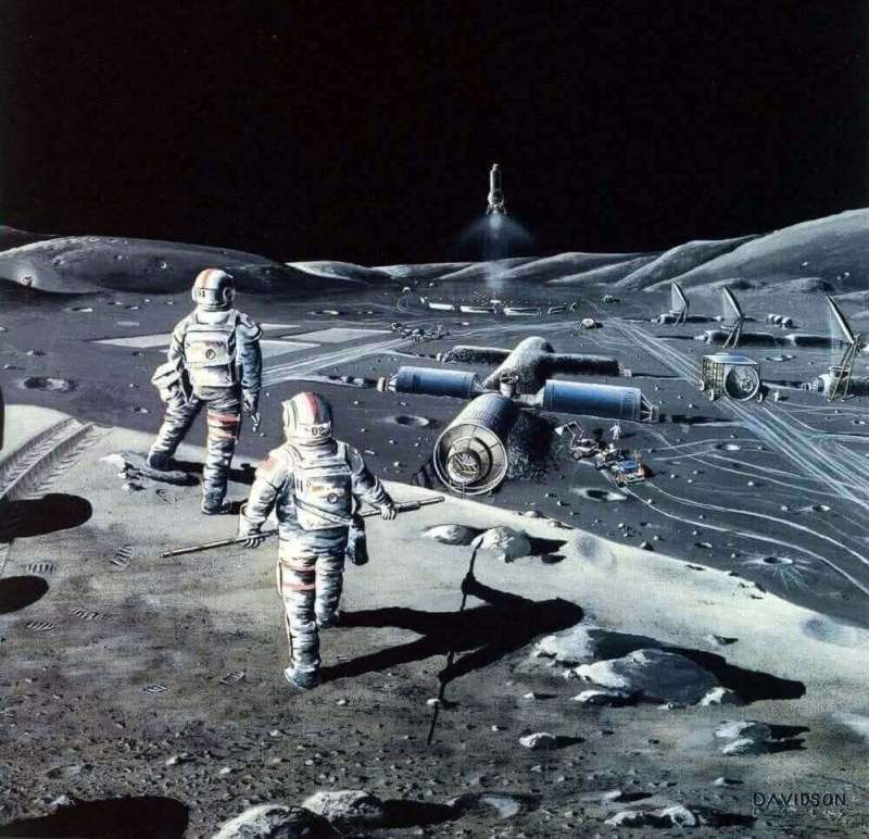 Россия совместно с США планирует строительство лунной станции