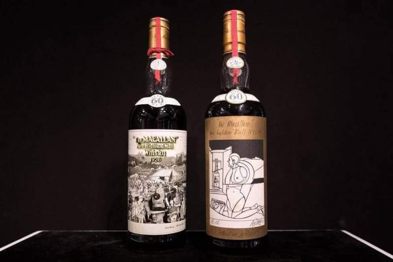 Бутылка виски Macallan стала самым дорогим аукционным товаром