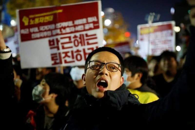 В Корее рассматривают дело об импичменте президента