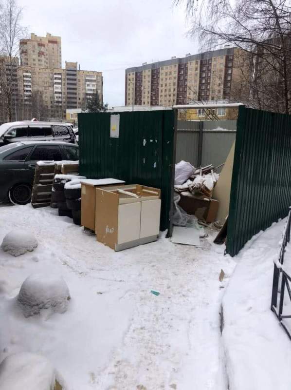 Результаты контроля Государственной жилищной инспекции Санкт-Петербурга за состоянием дворовых территорий, контейнерных площадок, внутриквартальных территорий города за последнюю неделю месяца с 25 по 31 января 2020 года