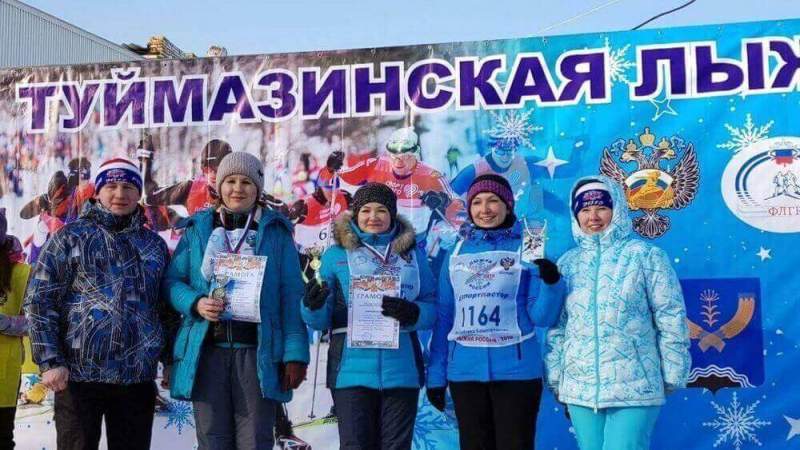 3500 туймазинцев приняли участие в "Лыжне России-2018" 