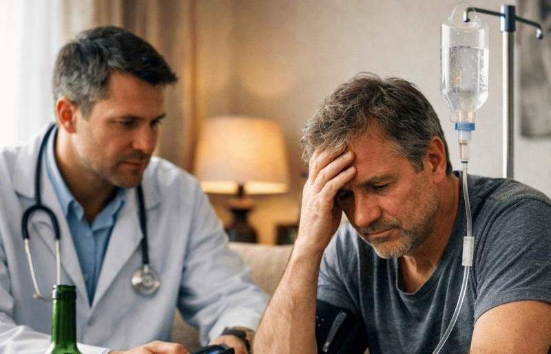 Вывод из запоя на дому и в клинике: когда это необходимо и как проходит помощь врача