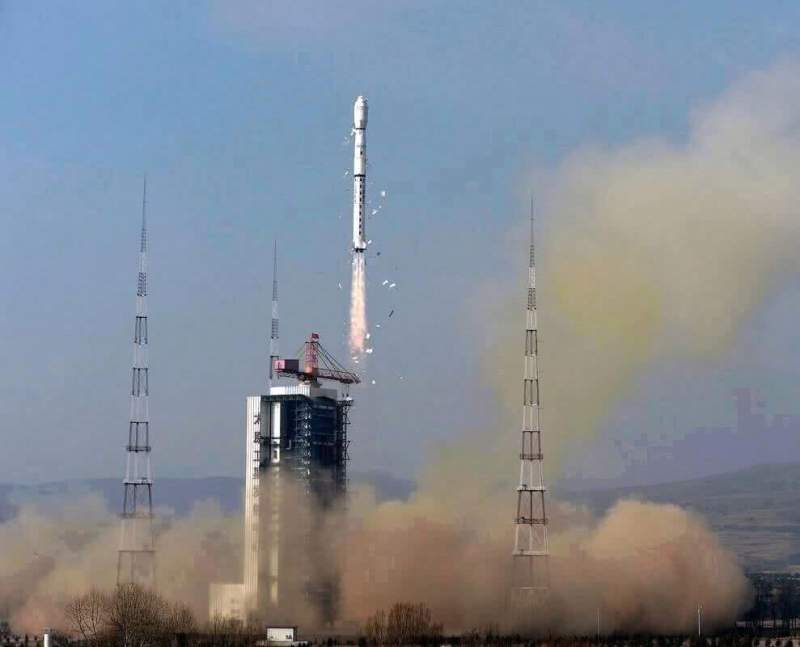 Новый китайский метеоспутник впервые передал данные на Землю