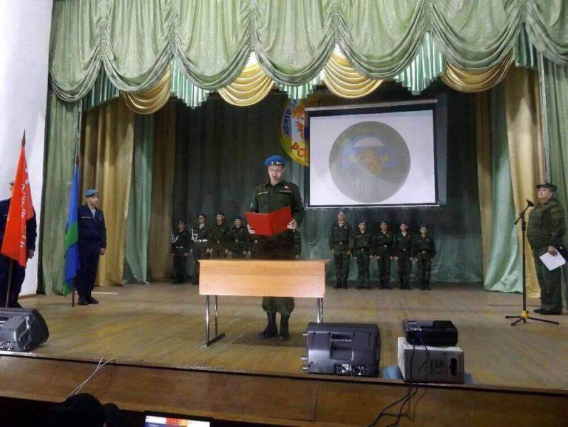 Пополнение курсантского состава Надеждинского района