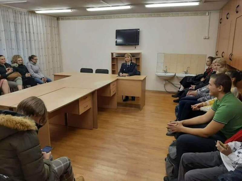 Сотрудники полиции Зеленограда провели лекцию о здоровом образе жизни
