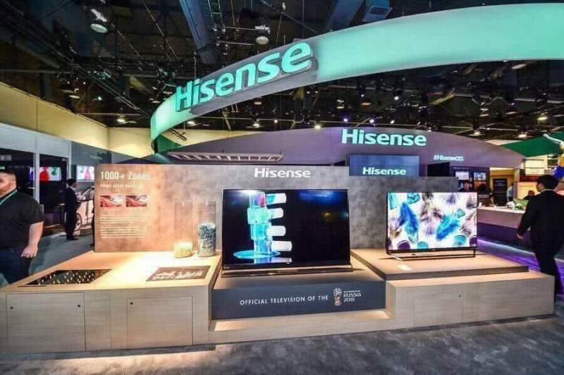 Революционные новинки телевизоров анонсирует компания Hisense