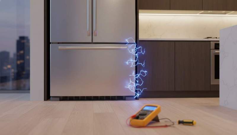 Холодильник бьется током: поиск утечки, оценка опасности и ремонт