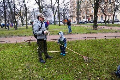 Государственная жилищная инспекция Санкт-Петербурга  приняла участие в городском субботнике