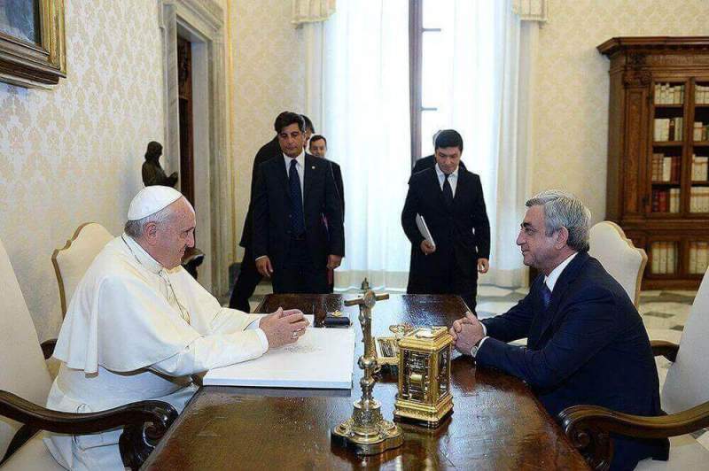 Папа Римский: Память о геноциде армян предотвратит подобные преступления в будущем