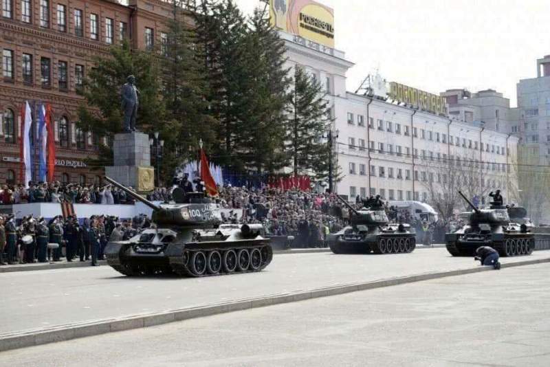 В Хабаровске началась подготовка к майскому параду