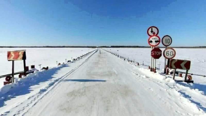 Первые ледовые переправы открылись в Хабаровском крае